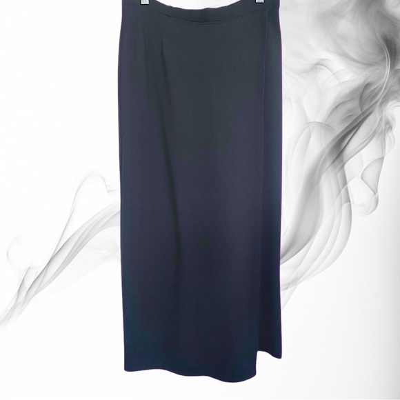 Betabrand The Sassiest Pant Black Skirted Capris Pants Medium Long - Picture 4 of 5